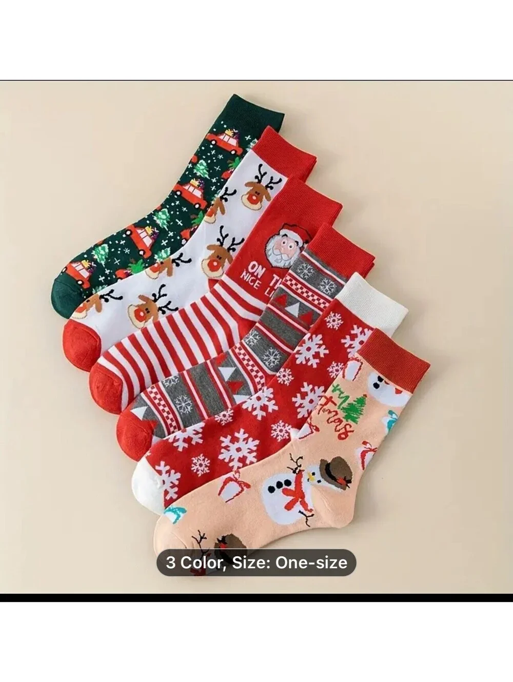 4 Days SOCKS CHRISTMAS, Surprise Christmas Gift Box